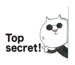 Cat talks message 3. sticker #7720302