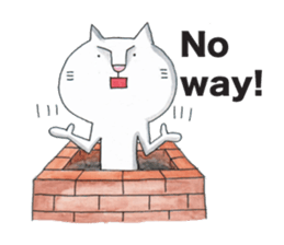 Cat talks message 3. sticker #7720304