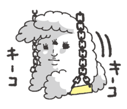 Rabbit heart is broken. sticker #7720487