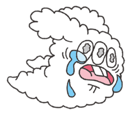 Rabbit heart is broken. sticker #7720490