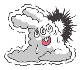 Rabbit heart is broken. sticker #7720502