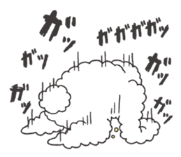 Rabbit heart is broken. sticker #7720504