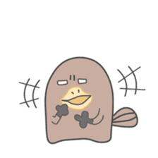 Platypus(Yamaguchi dialect sticker #7720792