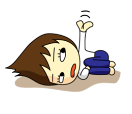 People that are lazy sticker #7721112