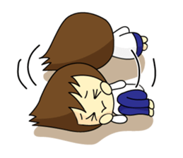 People that are lazy sticker #7721114