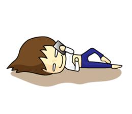 People that are lazy sticker #7721119