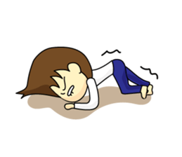 People that are lazy sticker #7721120