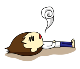 People that are lazy sticker #7721125