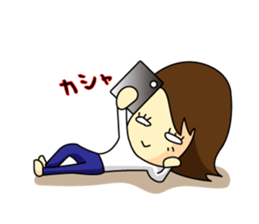 People that are lazy sticker #7721141