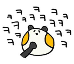 PANHOHO Hiragana Korean sticker #7721494