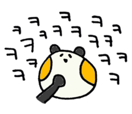 PANHOHO Hiragana Korean sticker #7721494