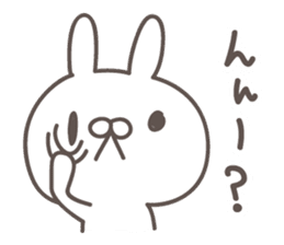 USAGI RIBON sticker #7721681