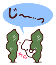 Cute squid and octopus sticker #7721780