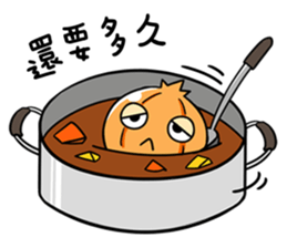 Onion boy-What the onion!! sticker #7721994