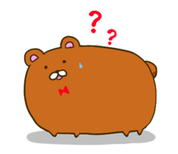 KUMAZOU in child-rearing.English ver. sticker #7722034