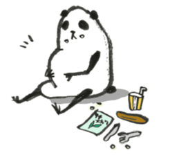 Pan!Pan!PANDA <autumn ver.> sticker #7722370