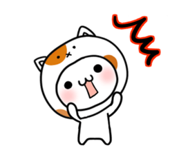 Daily conversation of a love Polar Bear sticker #7722411