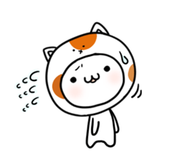 Daily conversation of a love Polar Bear sticker #7722418