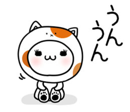 Daily conversation of a love Polar Bear sticker #7722421