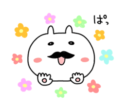 Kansai dialect rabbit of Japan sticker #7722534