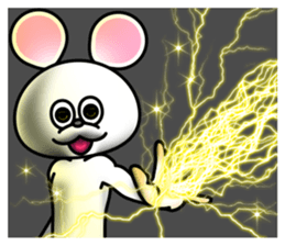 Costume of mouse 2 sticker #7722671