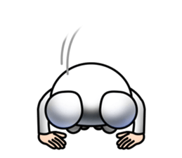 Costume of mouse 2 sticker #7722681