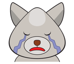 Moki - The Cute Dog sticker #7722711