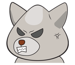 Moki - The Cute Dog sticker #7722734