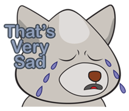 Moki - The Cute Dog sticker #7722735