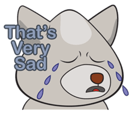 Moki - The Cute Dog sticker #7722735