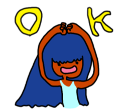 Happy people town sticker #7723279