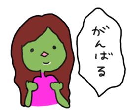 Happy people town sticker #7723280