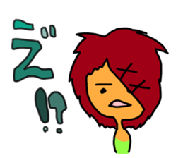 Happy people town sticker #7723285