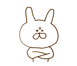 SOBOKUUSAGI. Basic. sticker #7723539