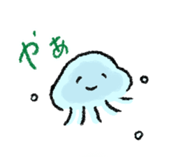 Beleaguered Jellyfish sticker #7723588