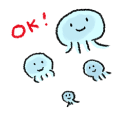 Beleaguered Jellyfish sticker #7723598