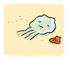 Beleaguered Jellyfish sticker #7723601