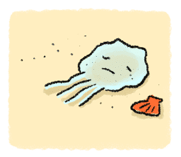 Beleaguered Jellyfish sticker #7723601