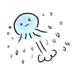 Beleaguered Jellyfish sticker #7723602