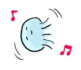 Beleaguered Jellyfish sticker #7723604