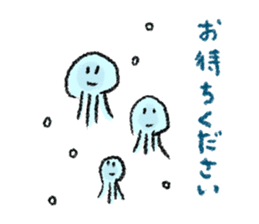Beleaguered Jellyfish sticker #7723611