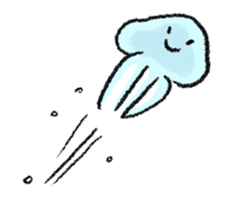 Beleaguered Jellyfish sticker #7723627