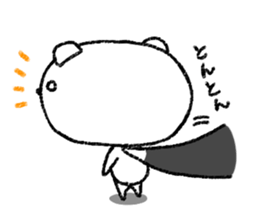 White bear and Black bear story sticker #7723873