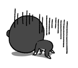 White bear and Black bear story sticker #7723894