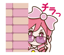 Ribbonsoir Pink sticker #7724760