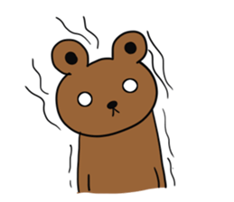 How nice.Sticker of bear sticker #7725059