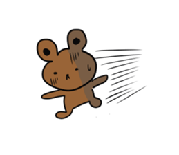 How nice.Sticker of bear sticker #7725063