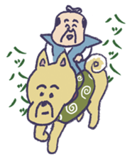 Chonmage worker sticker sticker #7725207