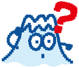 Fujiyama Boy (PIXEL) sticker #7725263