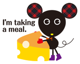 CHU-CHU "I'm doing now" [English] sticker #7725508